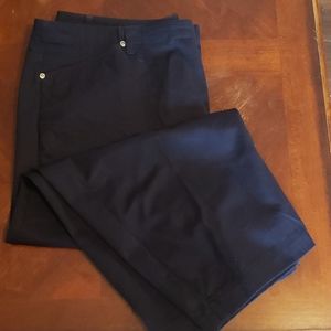 NWOT Crazy Horse Black Capris Size 16